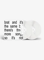 Charli XCX Brat and it’s the same but there’s three more songs so it’s not (White) Vinyl LP