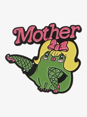 Mother Frog Enamel Pin