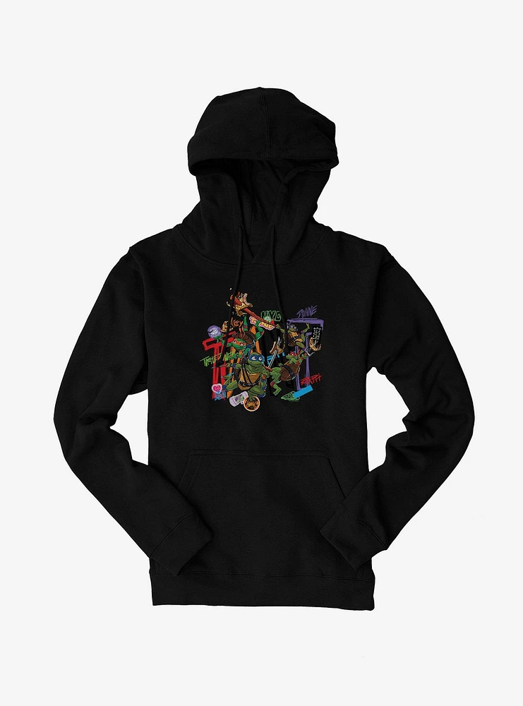 Teenage Mutant Ninja Turtles Mayhem NYC Teens Hoodie