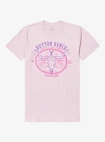 Yellowstone Dutton Ranch Pink T-Shirt