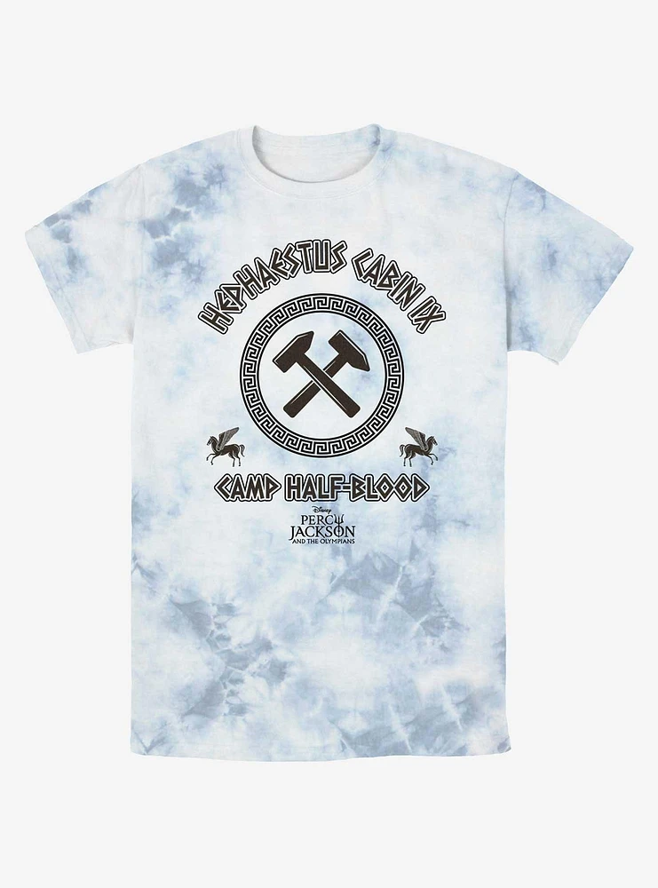 Disney Percy Jackson And The Olympians Hephaestus Cabin Tie-Dye T-Shirt