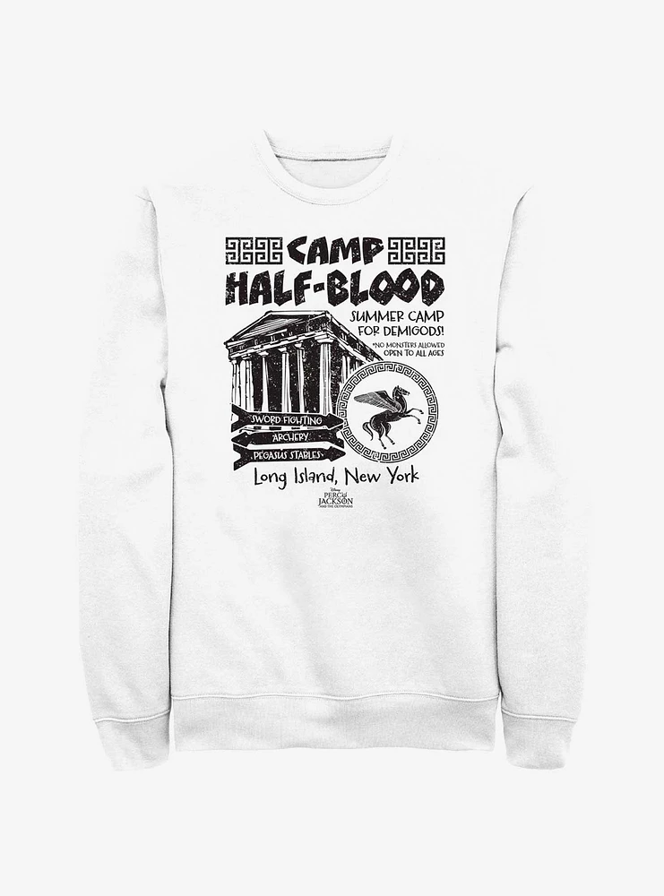 Disney Percy Jackson And The Olympians Camp Poster Sweatshirt