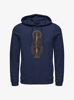 Disney Percy Jackson And The Olympians Pen Above Sword Hoodie