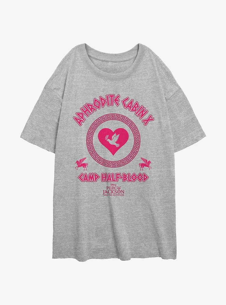 Disney Percy Jackson And The Olympians Aphrodite Cabin Girls Oversized T-Shirt