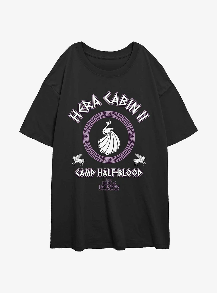 Disney Percy Jackson And The Olympians Hera Cabin Girls Oversized T-Shirt