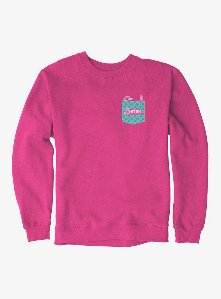 Barbie Pocket Graphic Sweatshirt