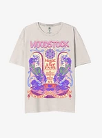 Woodstock Festival Poster Boyfriend Fit Girls T-Shirt