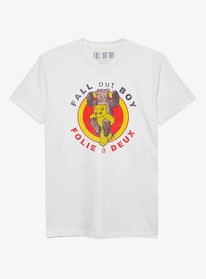 Fall Out Boy Folie A Deux Boyfriend Fit Girls T-Shirt