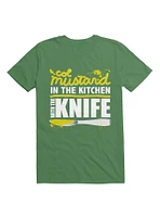 Colonel Mustard the Kitchen with Knife T-Shirt