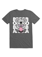 Koala Drinking Boba Tea T-Shirt