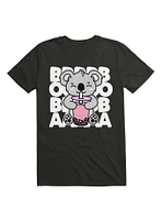 Koala Drinking Boba Tea T-Shirt