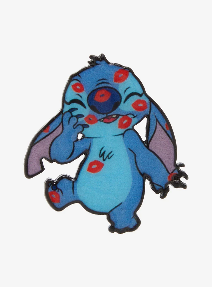 Disney Stitch Kisses Enamel Pin