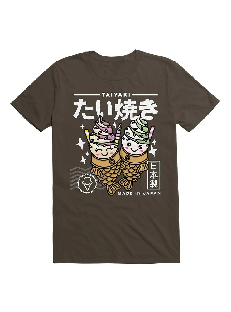 Kawaii Taiyaki Cute Japanese Food T-Shirt