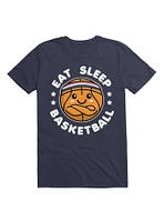 Eat Sleep Basketball Drk T-Shirt