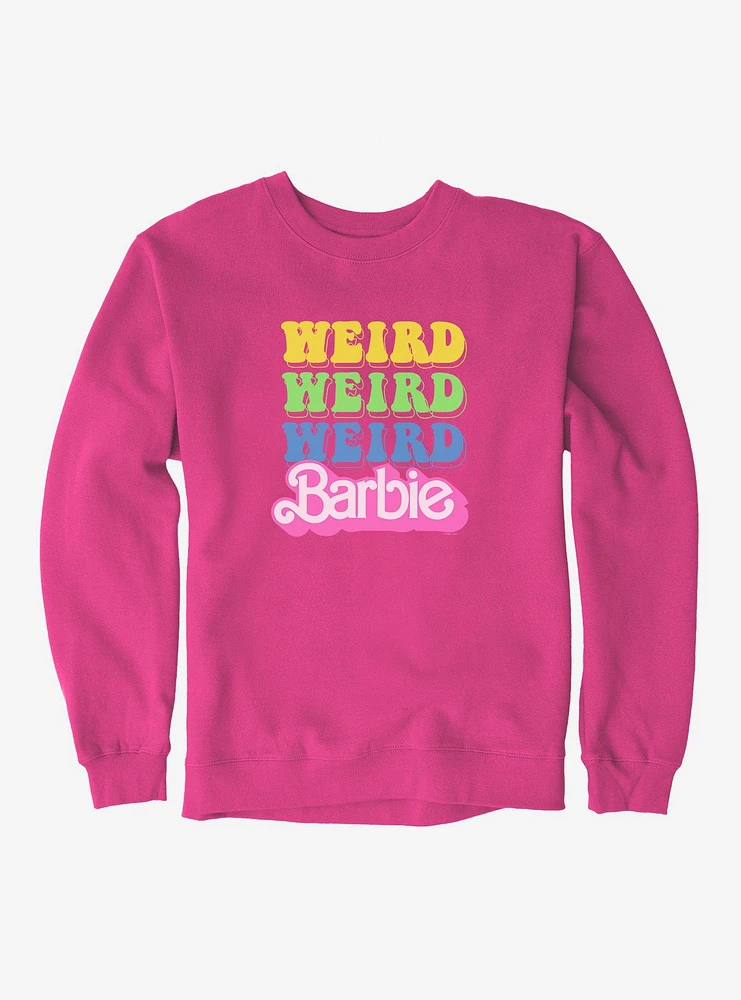 Barbie Movie Weird Logo Sweatshirt