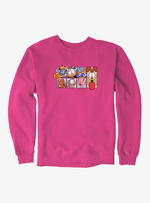 Garfield Characters Boxes Sweatshirt