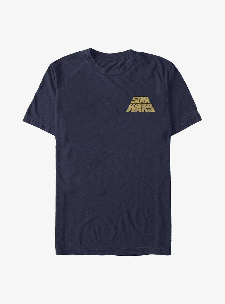 Star Wars Logo Millenium Falcon T-Shirt