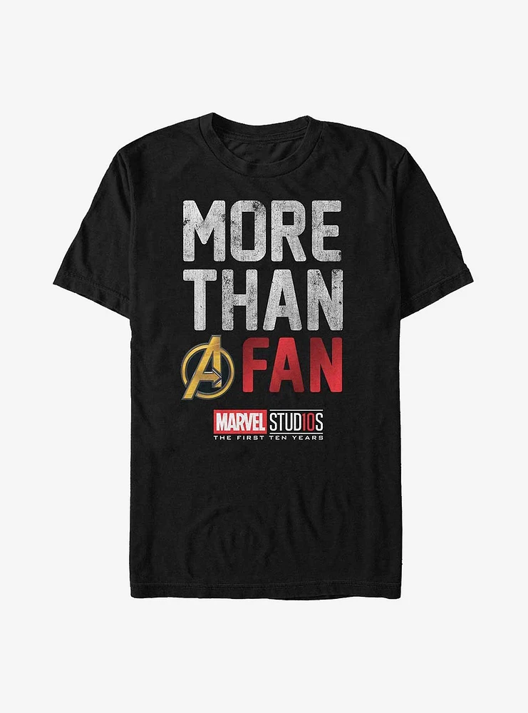 Marvel More Than A Fan T-Shirt