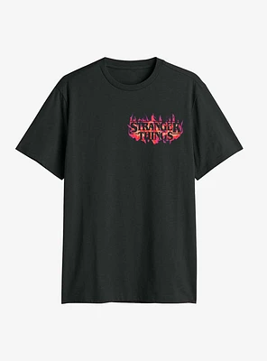 Stranger Things Eleven Flame Logo T-Shirt