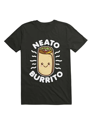 Neato Burrito Cute Kawaii Food Pun T-Shirt