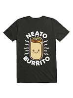 Neato Burrito Cute Kawaii Food Pun T-Shirt