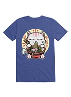 Cat Eating Ramen T-Shirt