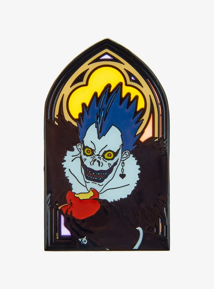 Death Note Ryuk Stained Glass Enamel Pin