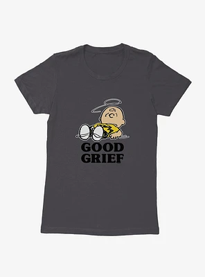 Peanuts Charlie Brown Good Grief Womens T-Shirt