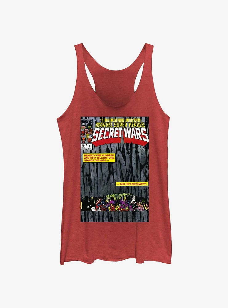 Marvel Secret Wars Vol 4 Comic Cover Womens Tank Top