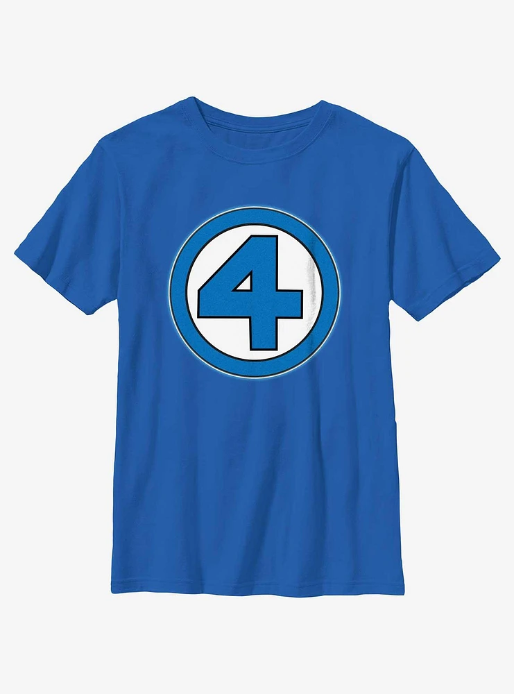 Marvel Fantastic Four Retro Logo Youth T-Shirt