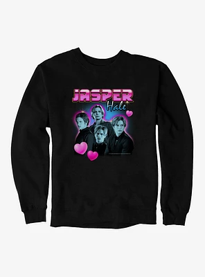 Twilight Jasper Hale Retro Style Portrait  Sweatshirt