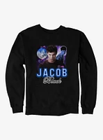 Twilight Jacob Black Retro Style Portrait  Sweatshirt