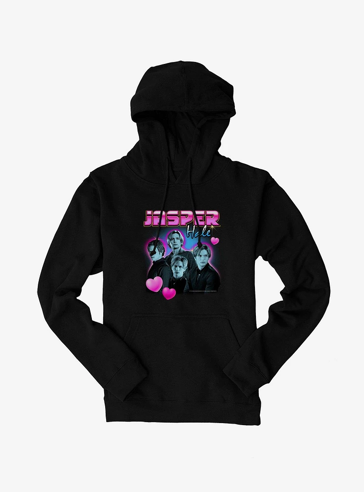 Twilight Jasper Hale Retro Style Portrait  Hoodie