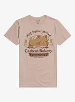 Carbcat Bakery Loafin' Around T-Shirt By Little Celesse