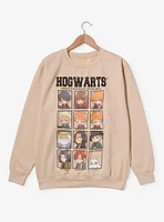 Harry Potter Hogwarts Chibi Yearbook Portraits Crewneck - BoxLunch Exclusive