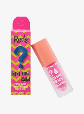 Rude Cosmetics Do We Dewy Peony Liquid Blush