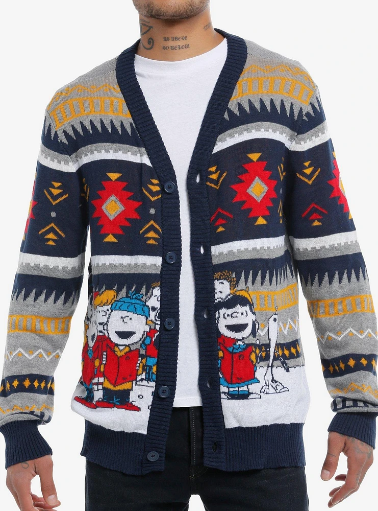 Peanuts Holiday Light-Up Cardigan