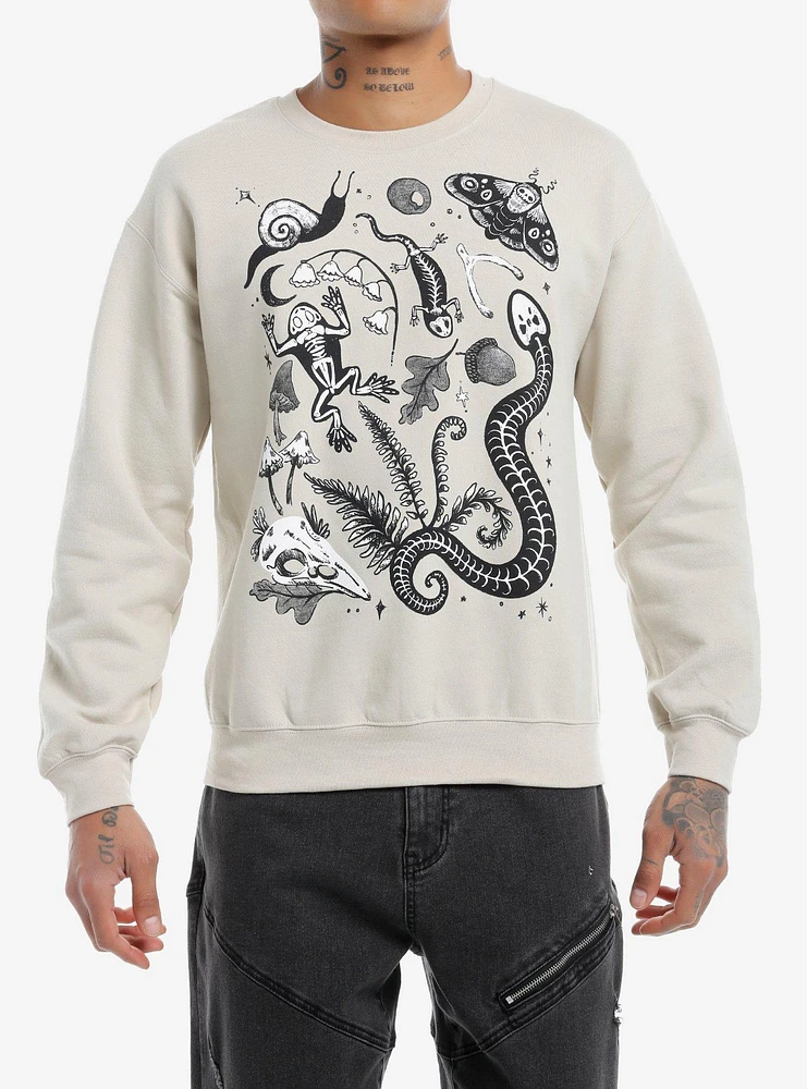 Potion Trinkets Creature Skeleton Sweatshirt By Guild Of Calamity