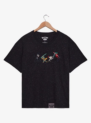 Disney Phineas and Ferb x Star Wars Lightsabers Women's Plus T-Shirt — BoxLunch Exclusive