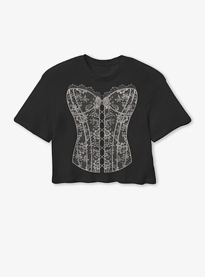 Lace Corset Girls Skimmer T-Shirt