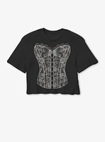 Lace Corset Girls Skimmer T-Shirt