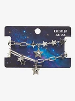 Cosmic Aura Star Rhinestone Best Friend Bracelet Set