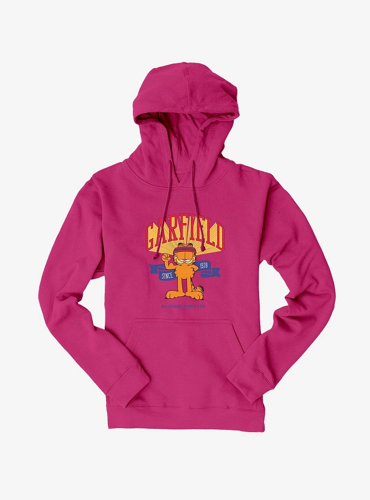 Garfield Sports Star Hoodie