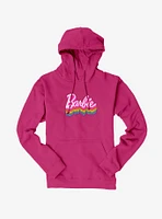 Barbie Ranbow Logo Stack Hoodie