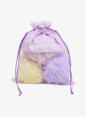 Dearcloud Pastel Loofah Set