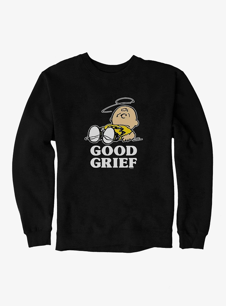 Peanuts Charlie Brown Good Grief Sweatshirt