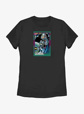 Marvel X-Men Lilandra Playing Card Womens T-Shirt