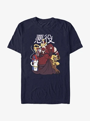 Marvel X-Men Villains Anime T-Shirt