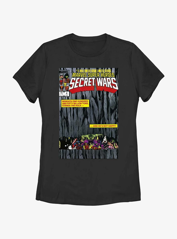 Marvel Secret Wars Vol 4 Comic Cover Womens T-Shirt