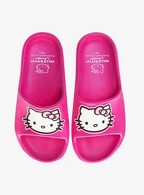 Hello Kitty Dual Sizes Youth Slides Pink